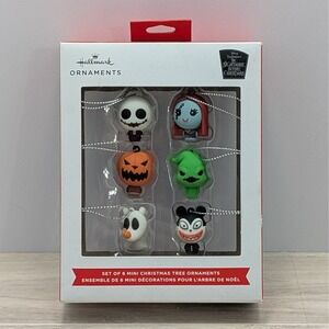 Hallmark The Nightmare Before Christmas Mini Ornaments Set 6 Disney